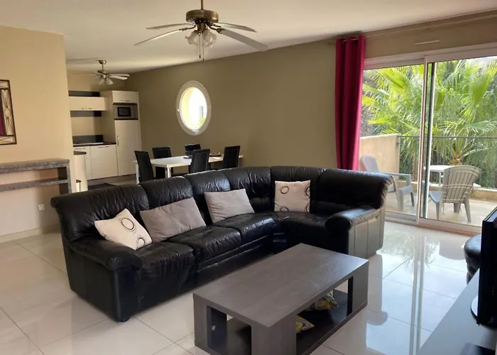 Sur Appt Etage Calella Confort Jardin Piscine Parking Wifi Argeles-sur-Mer