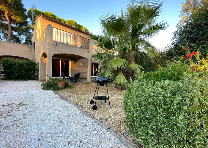 Sur Appt Etage Calella Confort Jardin Piscine Parking Wifi * Argeles-sur-Mer